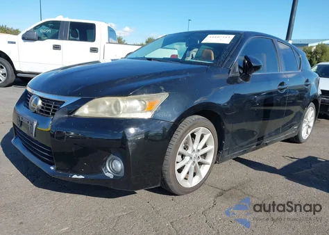 2011 Lexus Ct 200H Premium from USA, damaged, VIN JTHKD5BH5B2046474